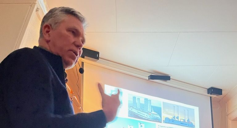 Fremdrift på skip med Evert